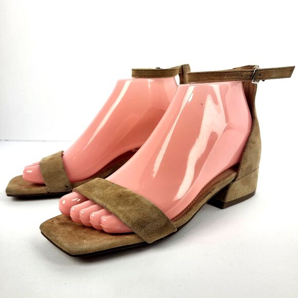 Steve Madden Nava Ankle Strap Sandal 5.5 M - Picture 1 of 13